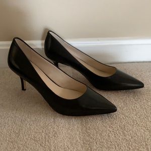 NEW Cole Haan Vesta Black leather pump heel 8.5 M